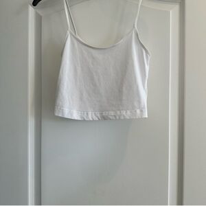 Nordstrom BP Women's White Scoop Neck Tank Top